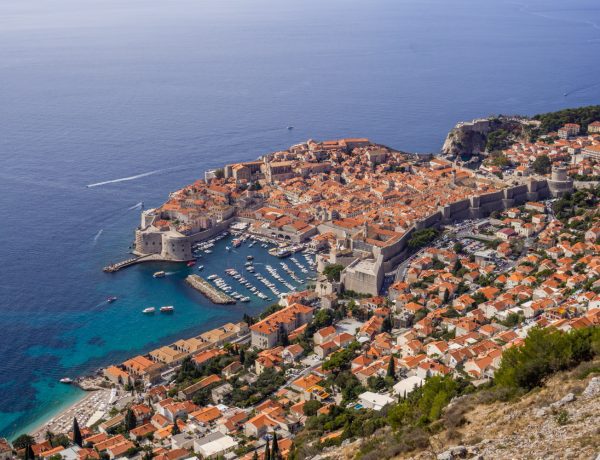 Dubrovnik uitzicht vanaf Srd