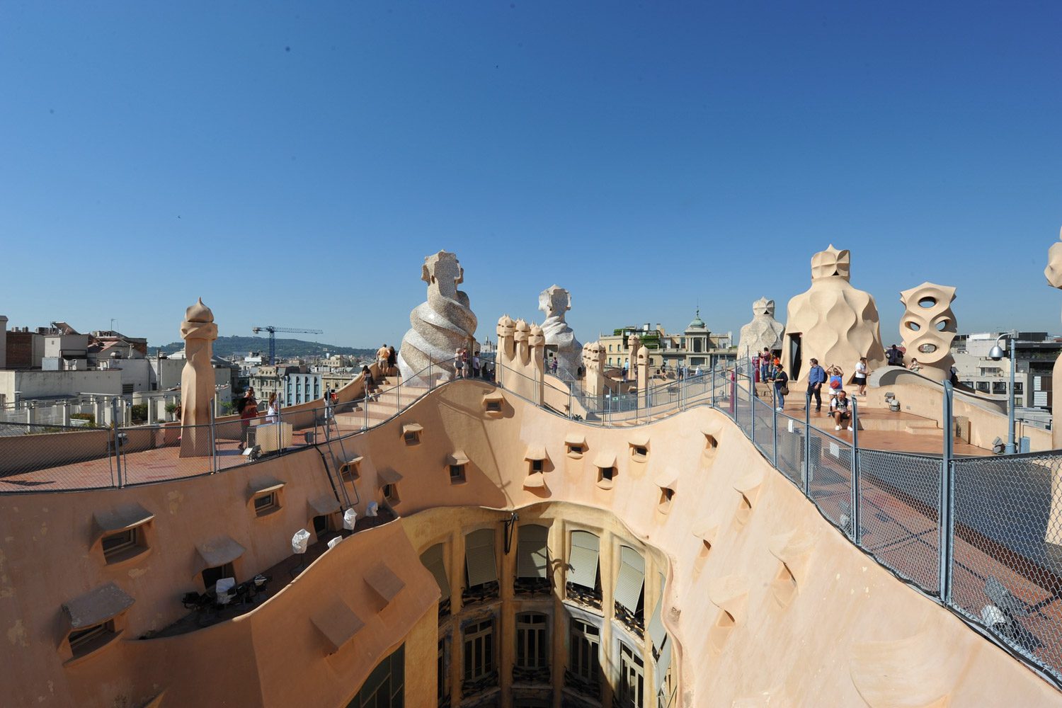 Barcelona uitzichtpunten - Casa Mila