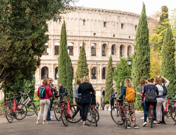 fietsen in Rome