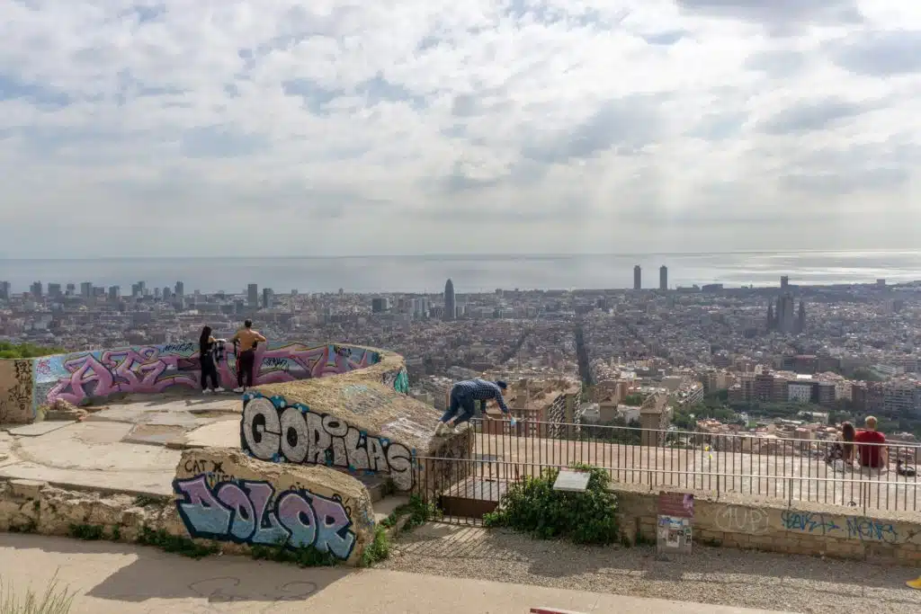 Uitzicht Barcelona - Bunkers del Carmel