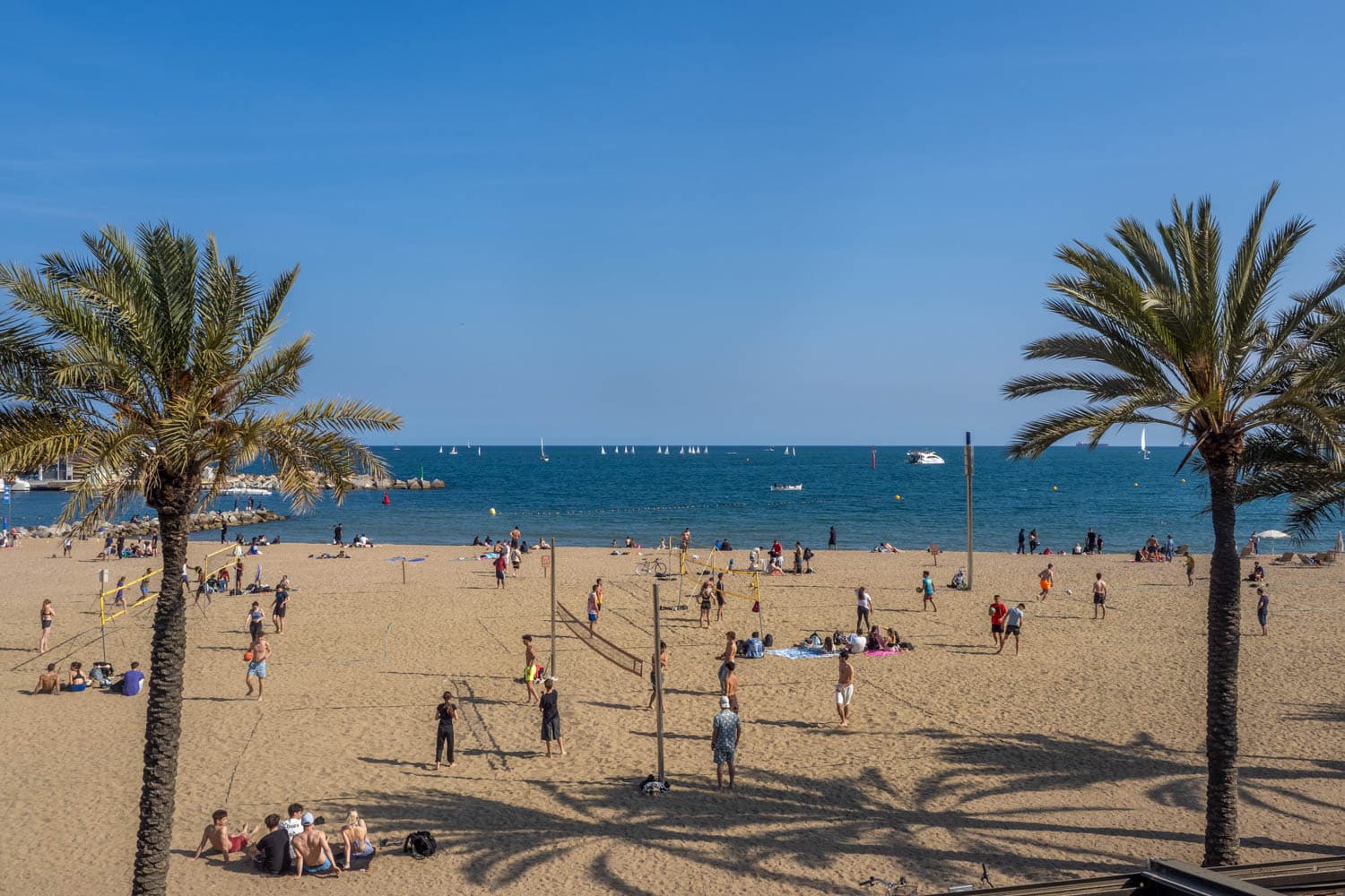 Doen in Barcelona - strand