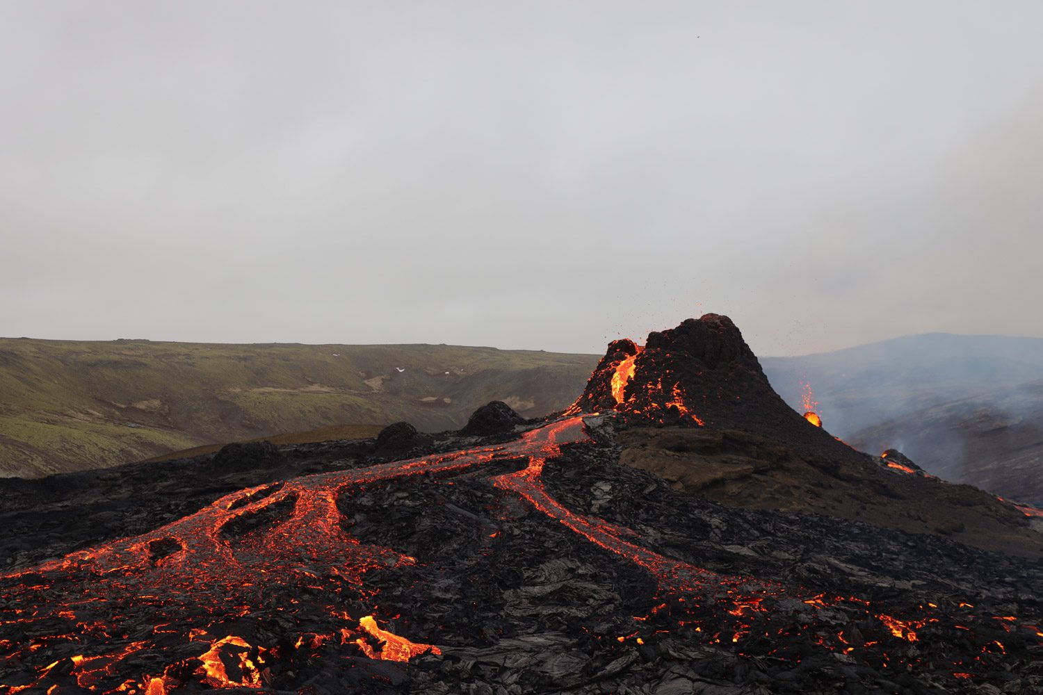 doen in Reykjavik vulkaanwandeling