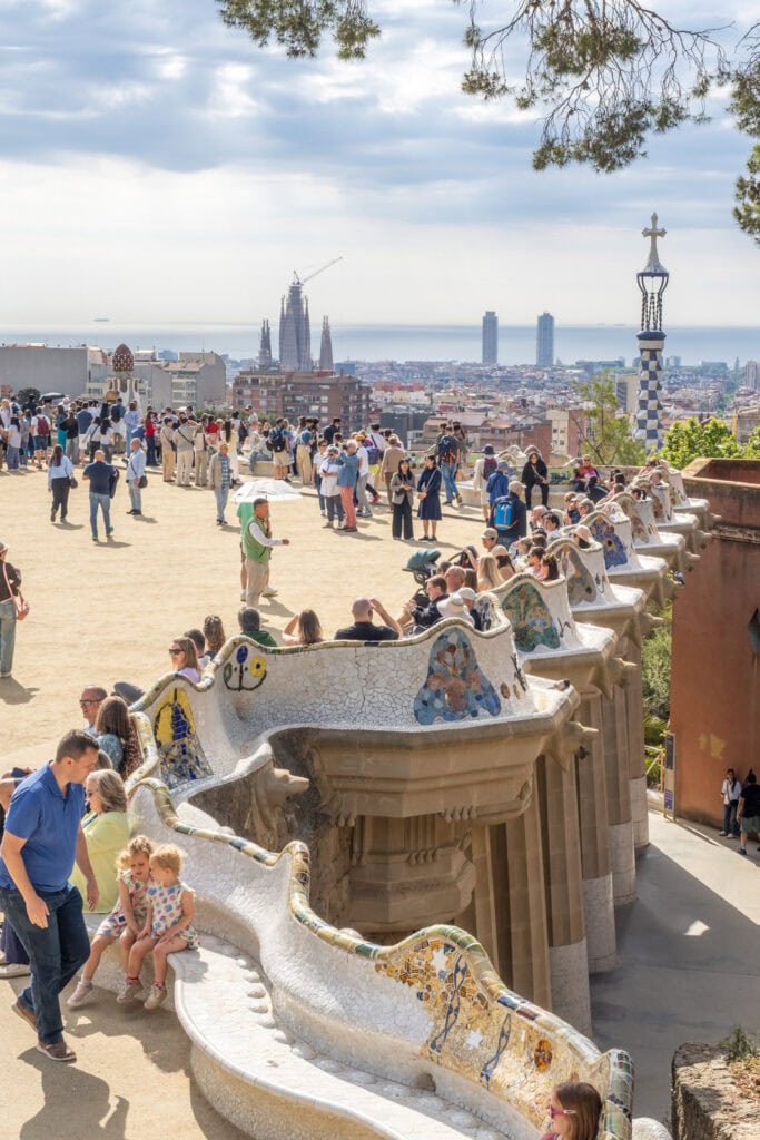 Barcelona met kinderen - Park Guell