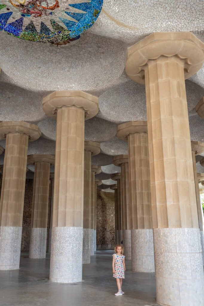 Barcelona met kinderen - Park Guell