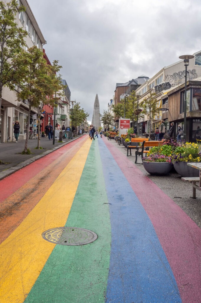 Doen in Reykjavik - Rainbow Street