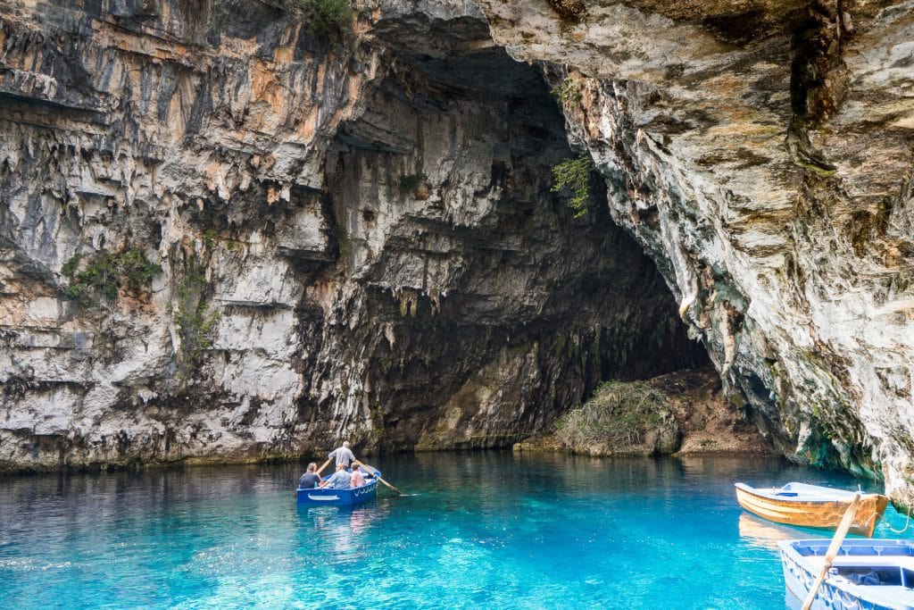 Melissani Cave Kefalonia