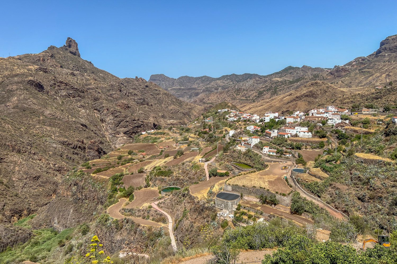 Gran Canaria binnenland - Tejada uitzicht