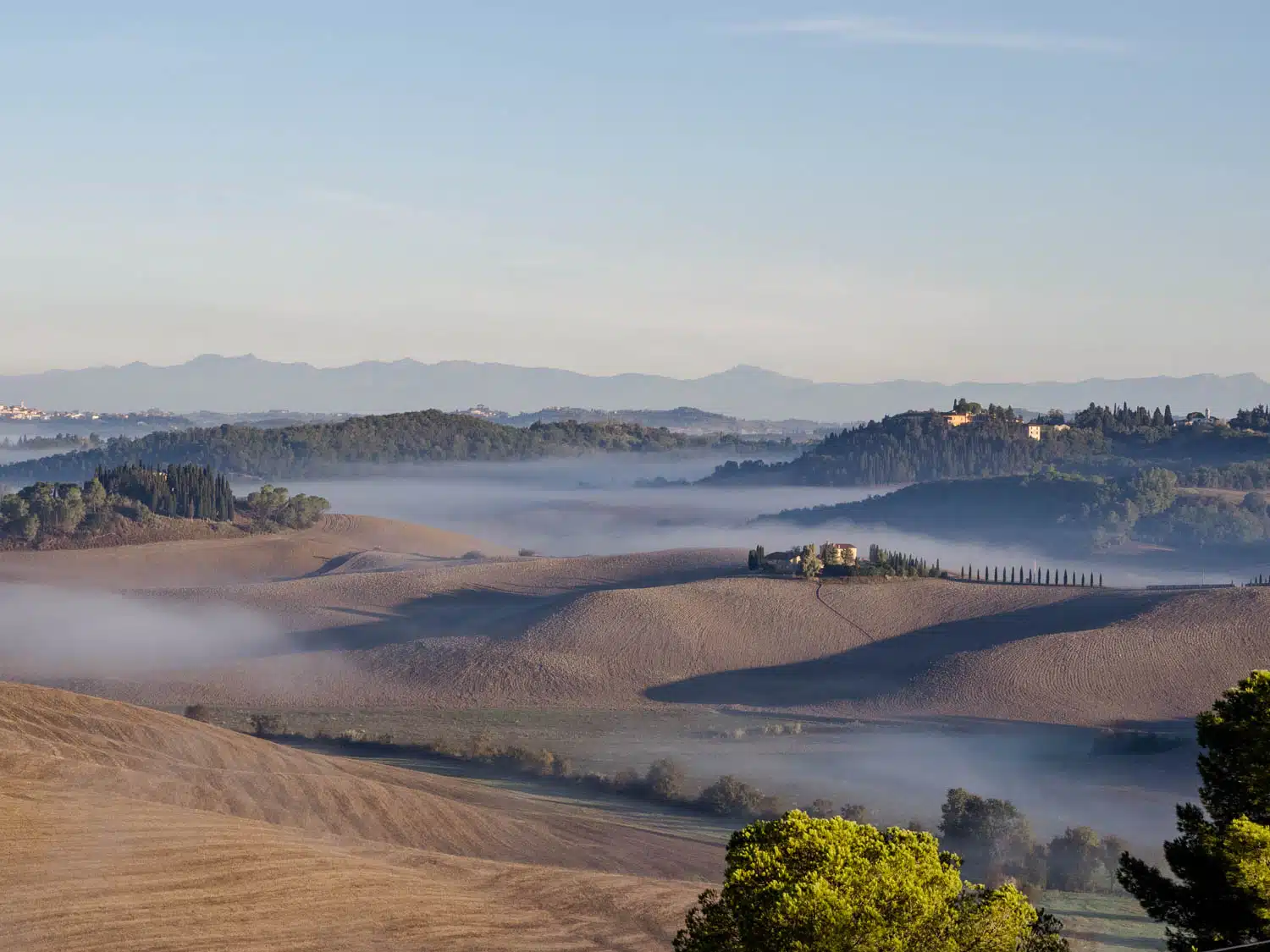 Agriturismo Diacceroni - uitzicht Toscane