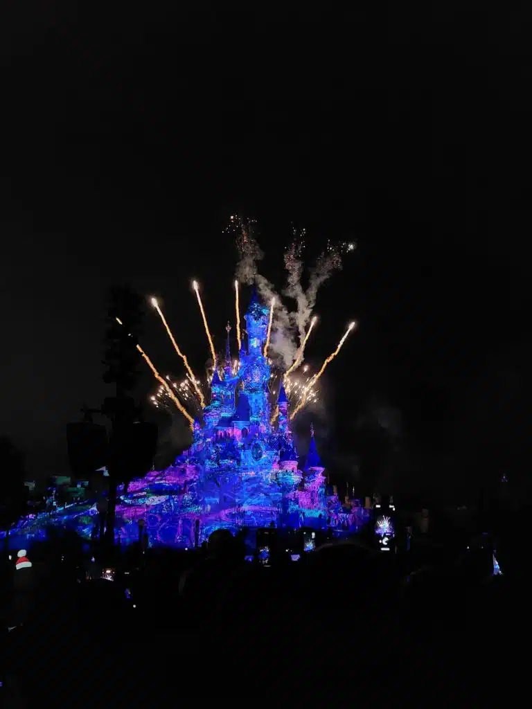 Disney Dreams of Christmas - vuurwerkshow kerstmis