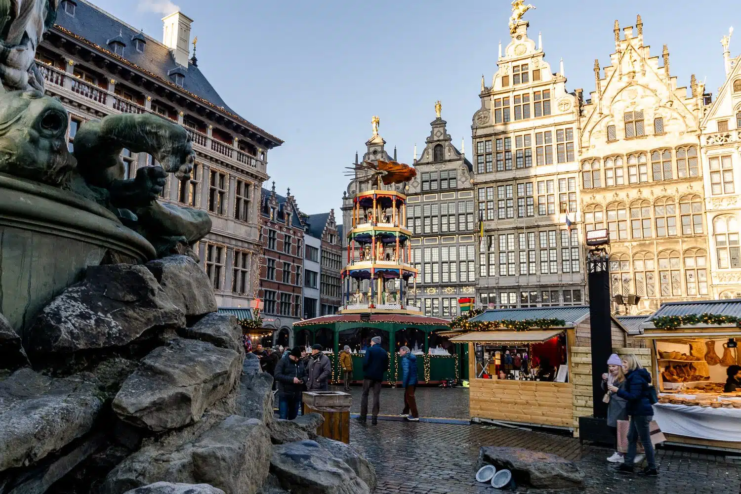Kerstmarkt in Antwerpen