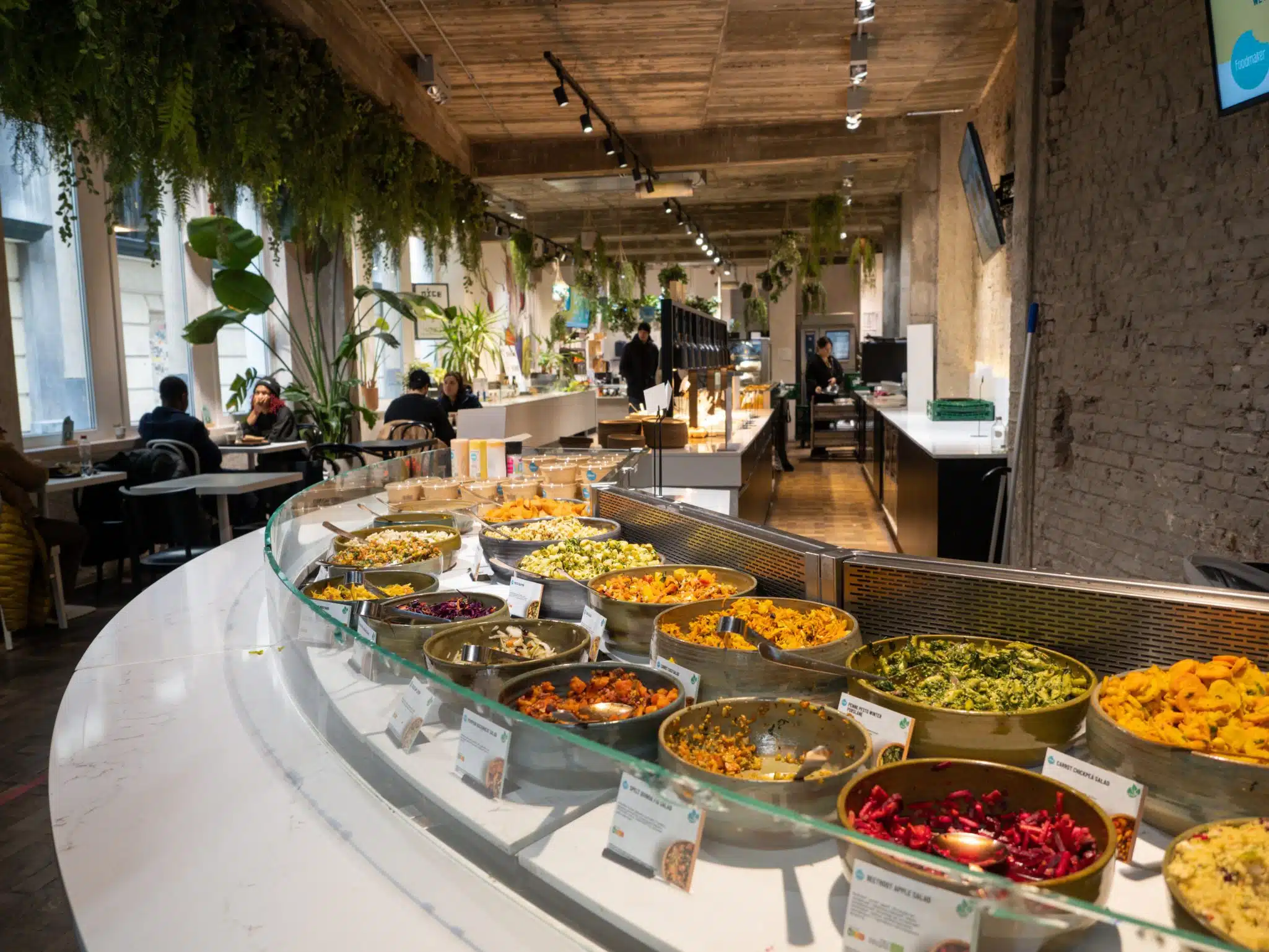 Lekker eten in Antwerpen - Foodmaker Meir saladebar