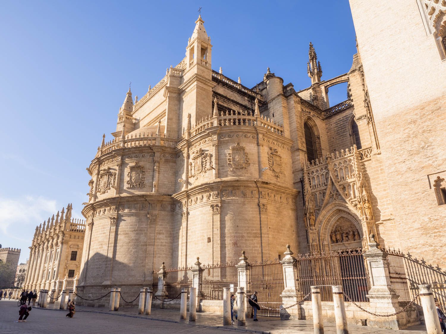 Fietsen in Sevilla - kathedraal en giralda