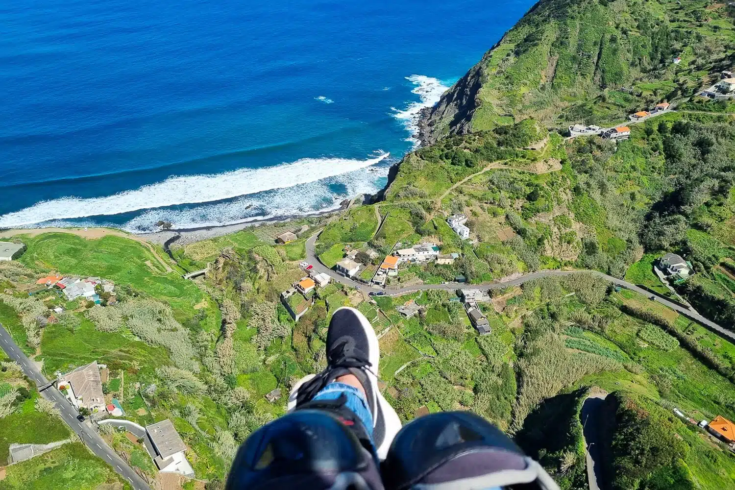 Paragliding op Madeira
