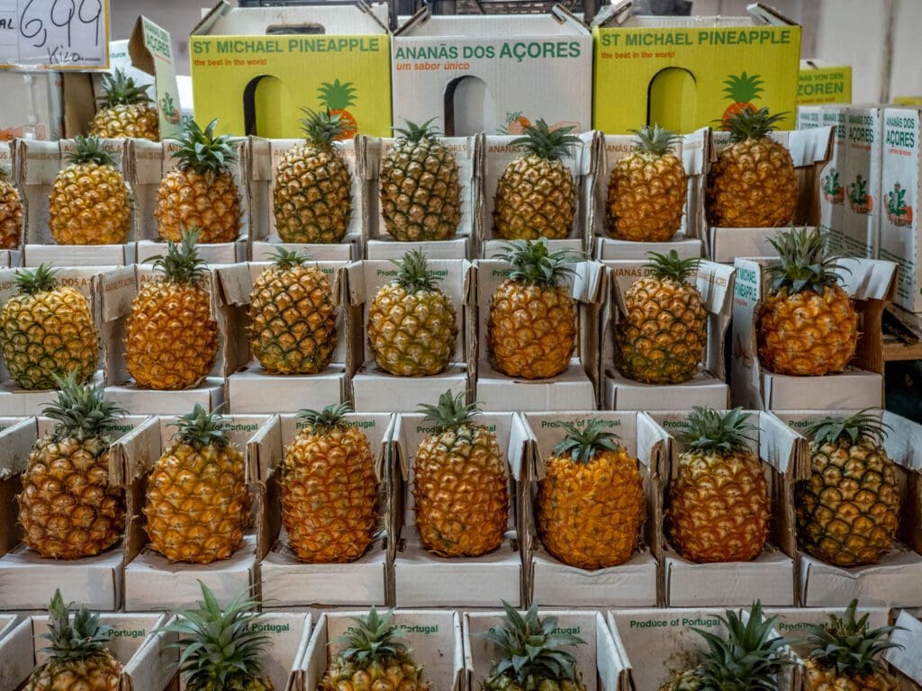 Eten op de Azoren - Ananas