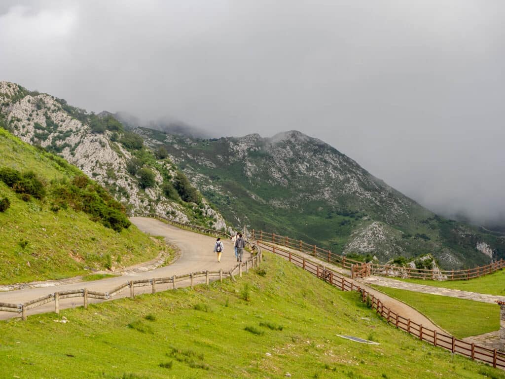 Lagos de Covadonga - Uitzicht onderweg