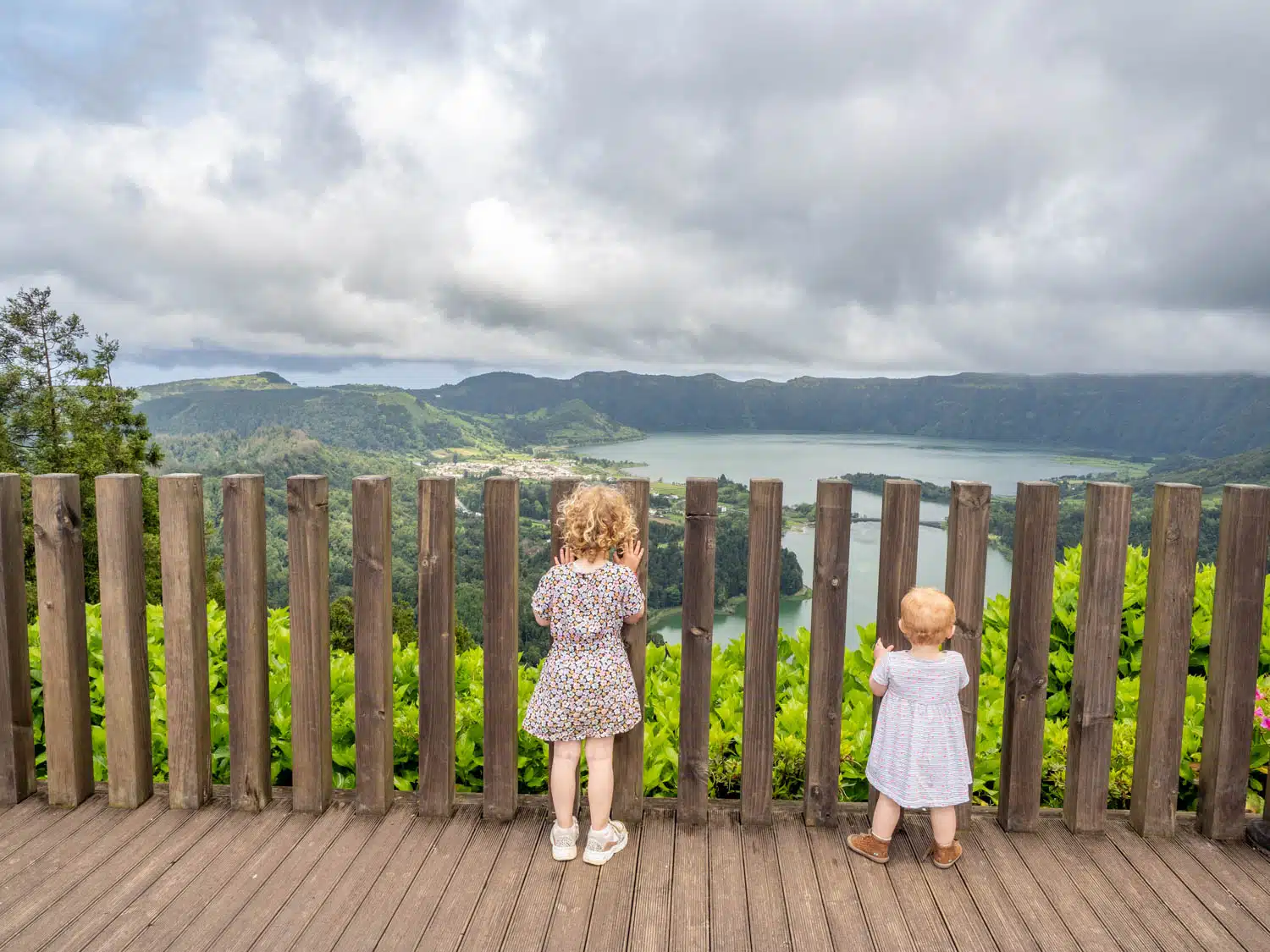Azoren met kinderen - Uitzichtpunten
