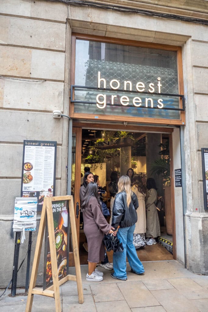 Lekker eten in Barcelona - Honest Greens