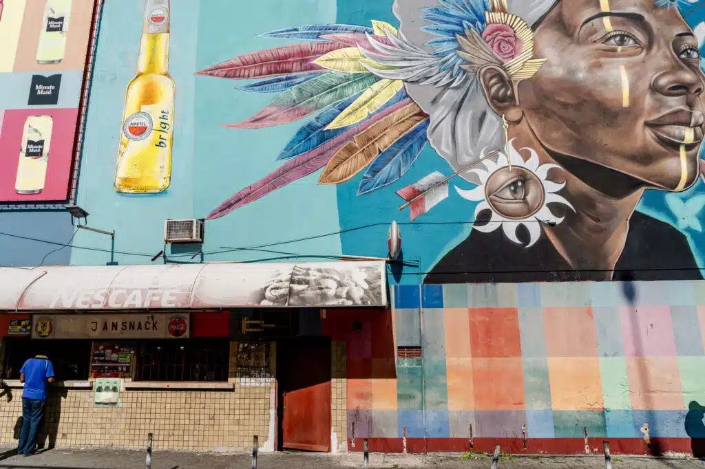 Wat te doen op Curacao - streetart in Otrobanda