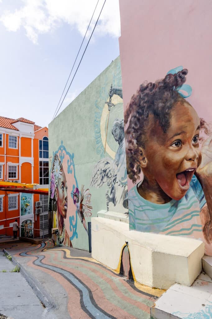 Wat te doen op Curacao - streetart in Otrobanda