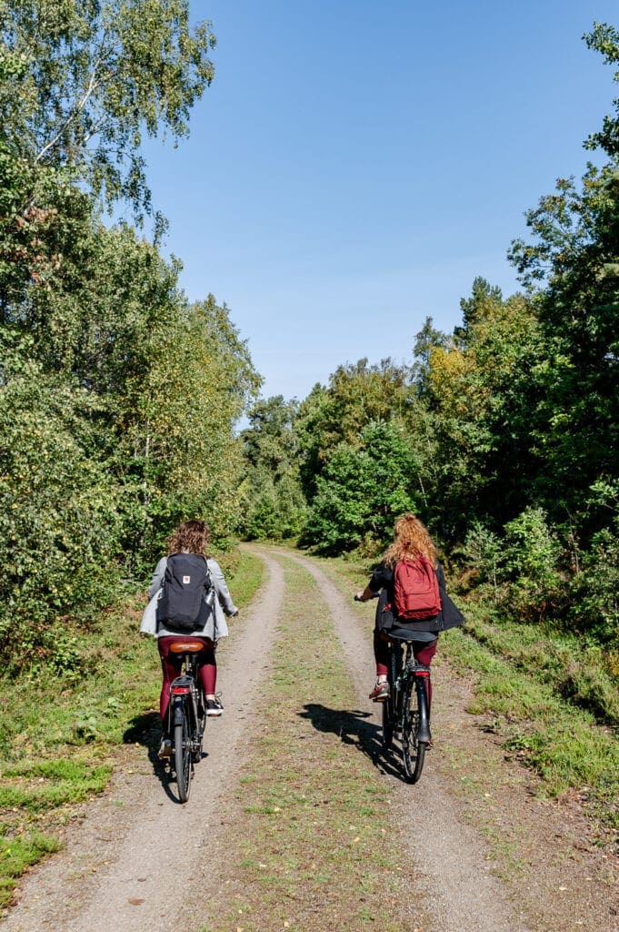 Fietsen in Nationaal Park Asnen