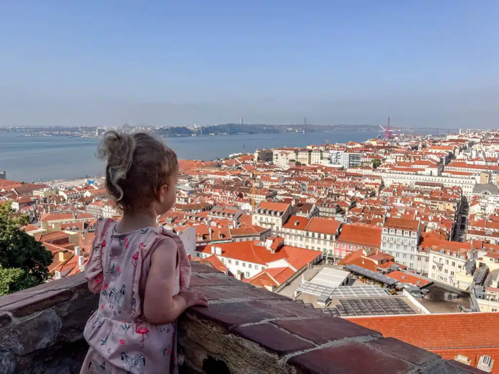 Lissabon met kinderen - Castelo de Sao Jorge