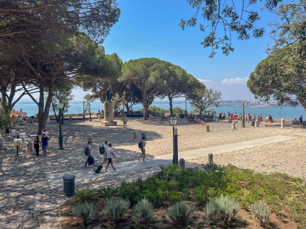 Lissabon met kinderen - Castelo de Sao Jorge