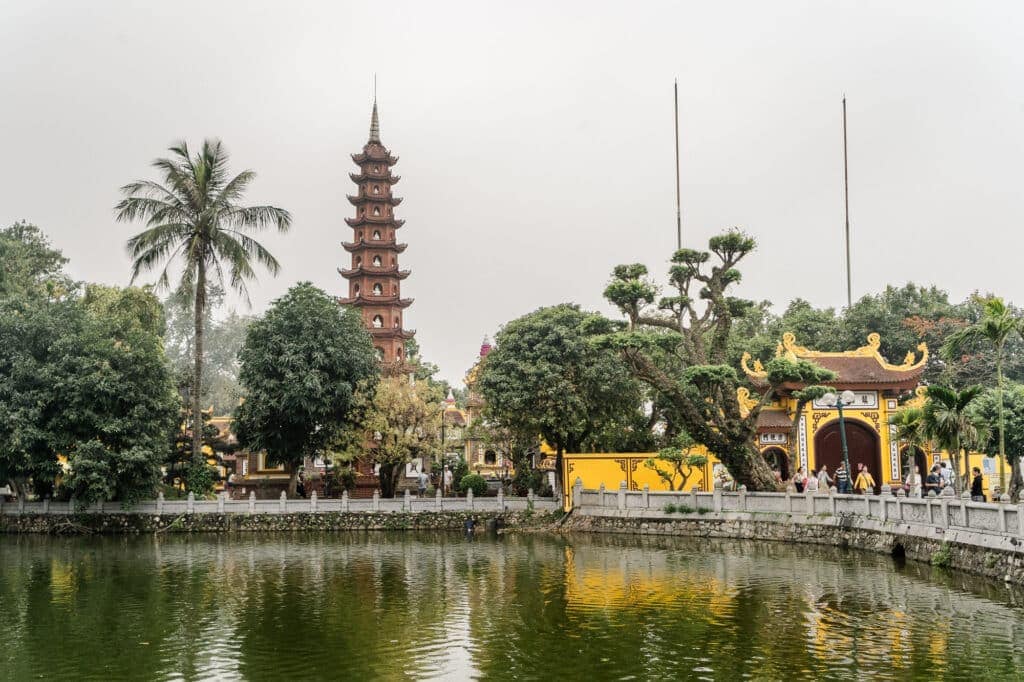 Tran Quoc Pagoda in Hanoi