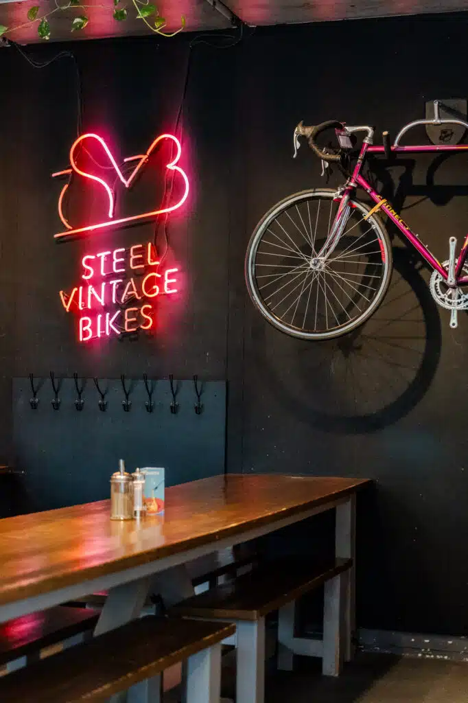 Steel Vintage Bike Cafe