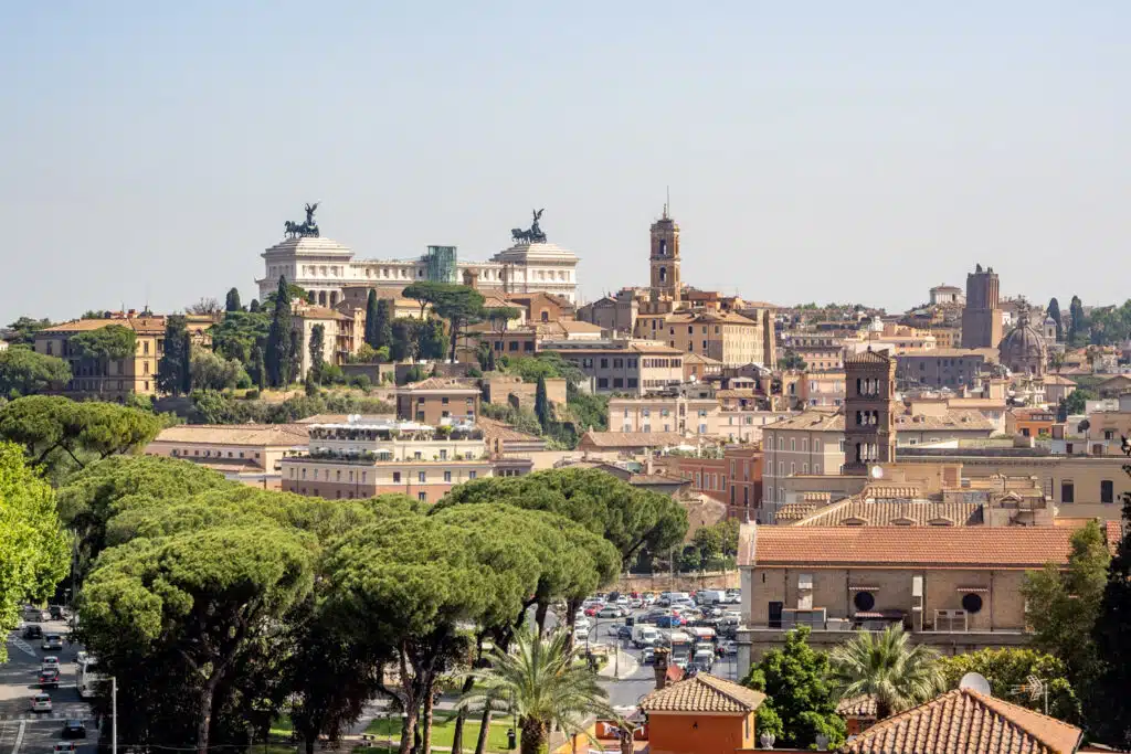 Wat te doen in Rome - Aventine Hill uitzicht