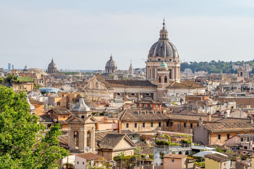 Wat te doen in Rome - Terrazza Viale del Belverdere