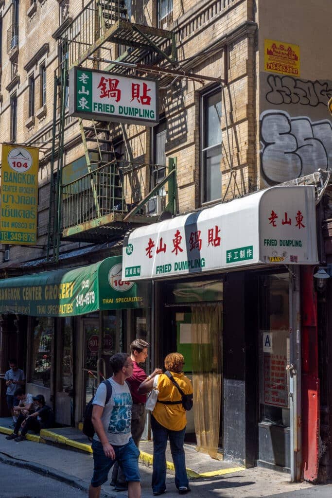 Chinatown New York - Fried dumpling