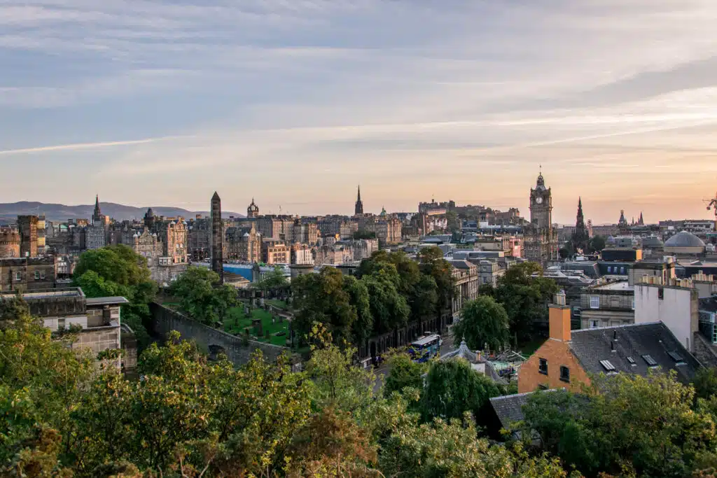 Waar te verblijven in Edinburgh