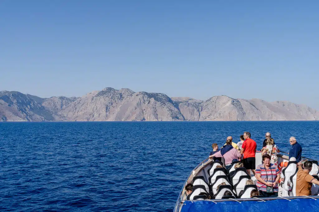 Speedboot naar Symi