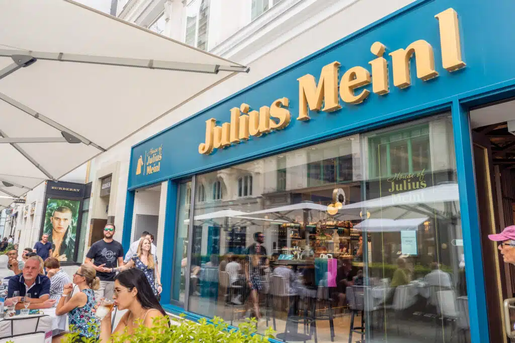 Eten in Wenen - Julius Meinl am Graben