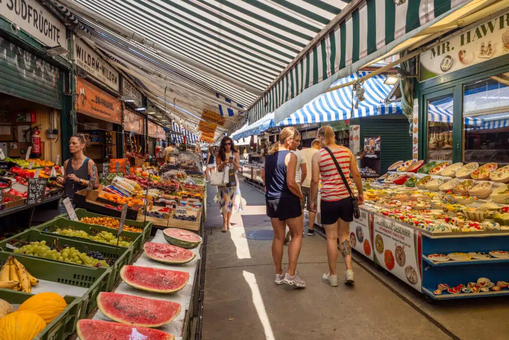 Eten in Wenen - Naschmarkt