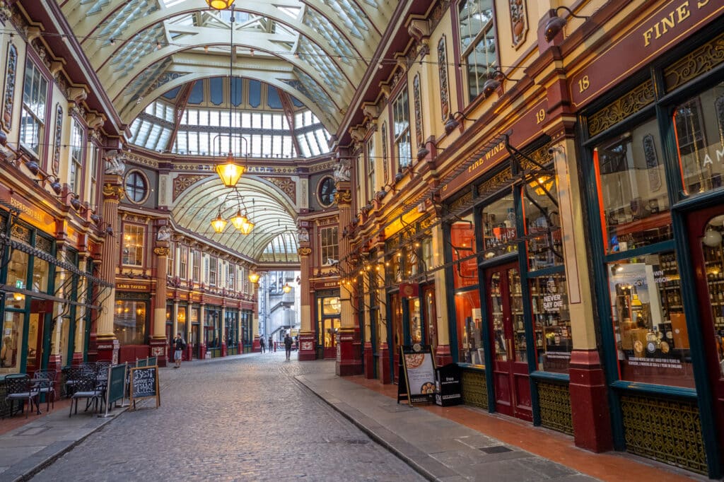 Doen in Londen - Leadenhall Market