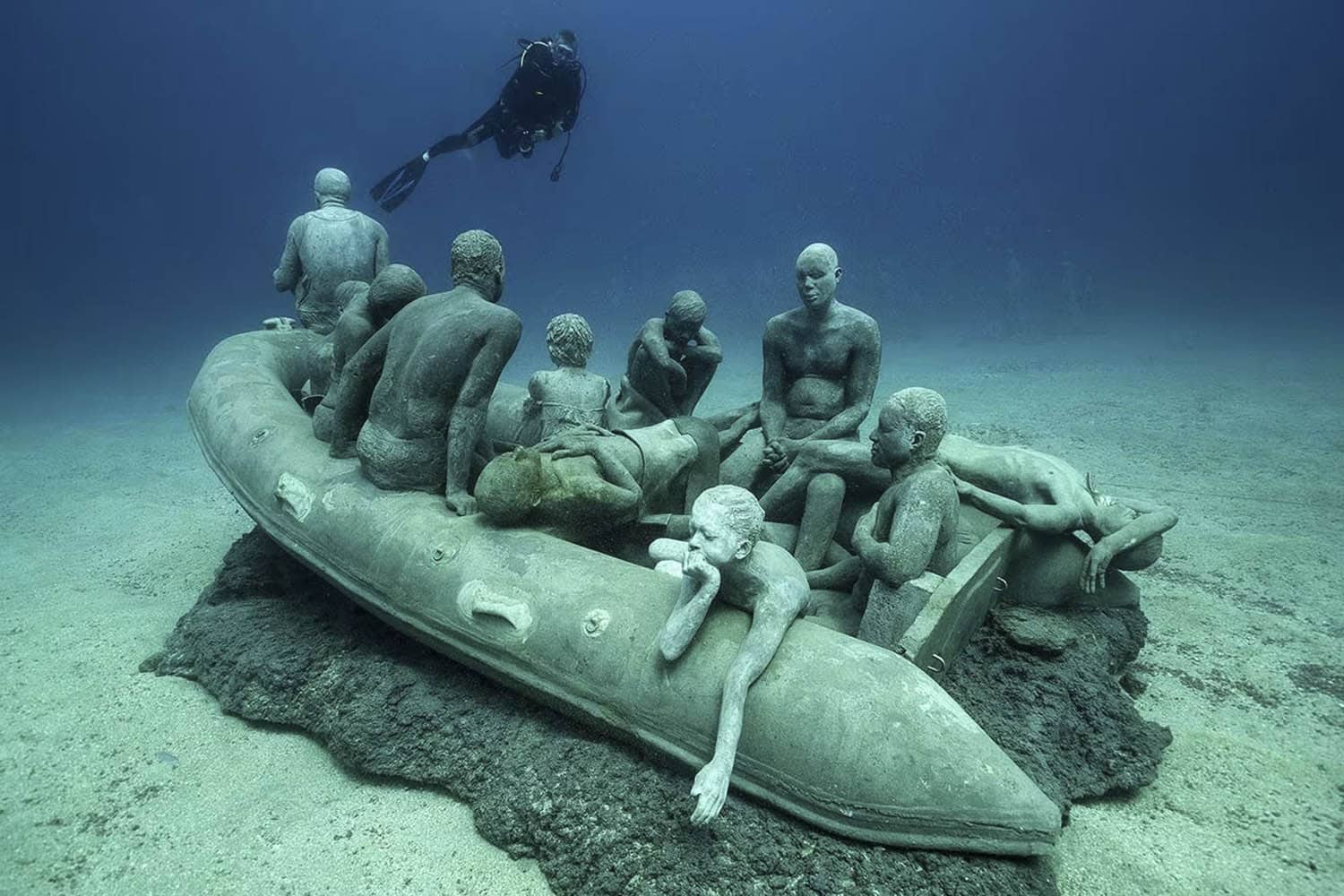 Doen op Lanzarote - Duiken in Museo Atlantico