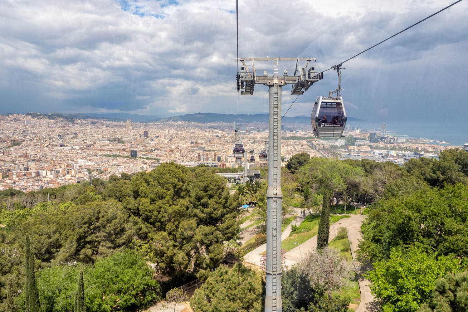 Doen in Barcelona - Montjuïc kabelbaan