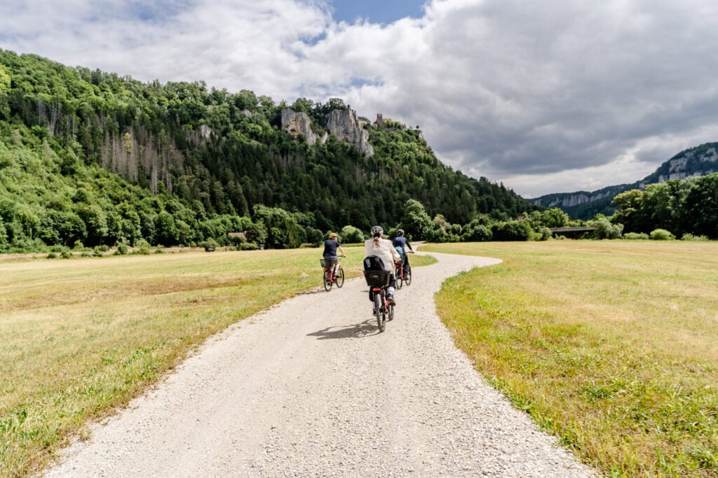 Fietsen langs de Donau