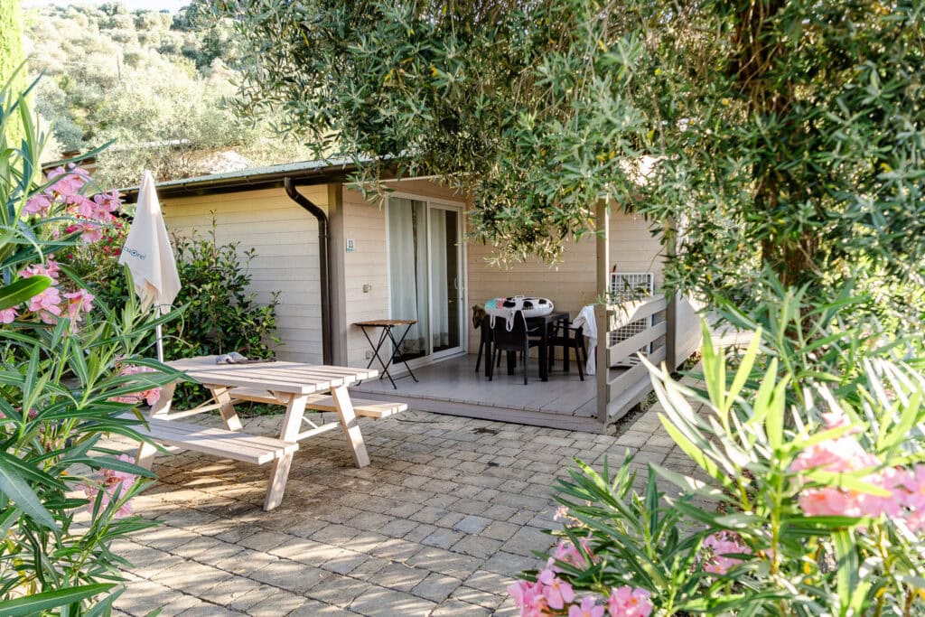 Glamping chalet Toscane