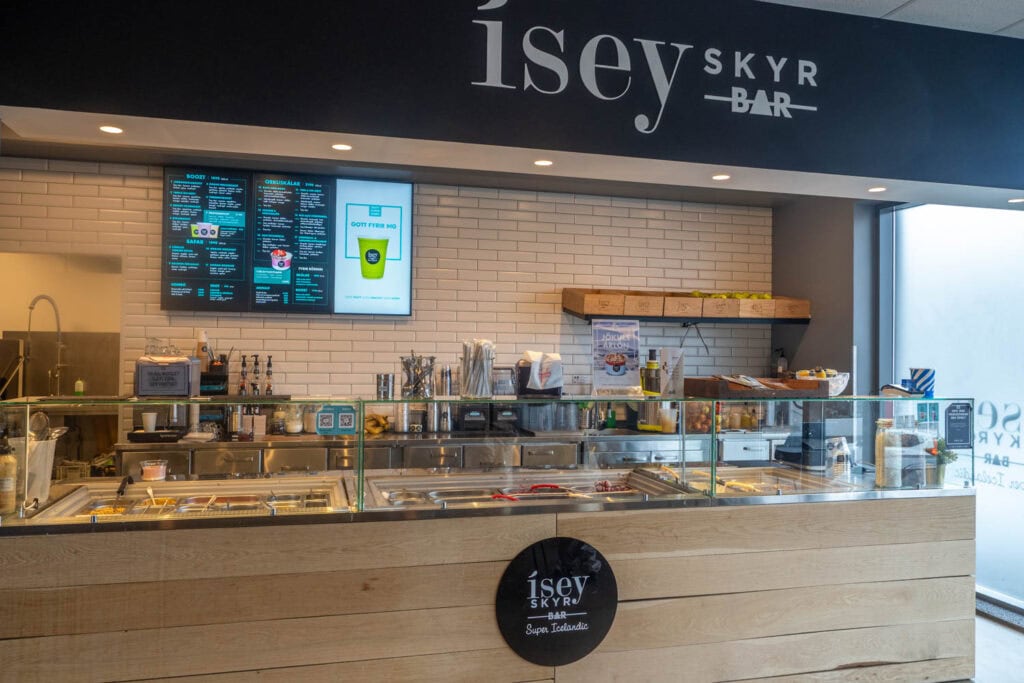 Eten op Vestmannaeyjar - Isey Skyr Bar