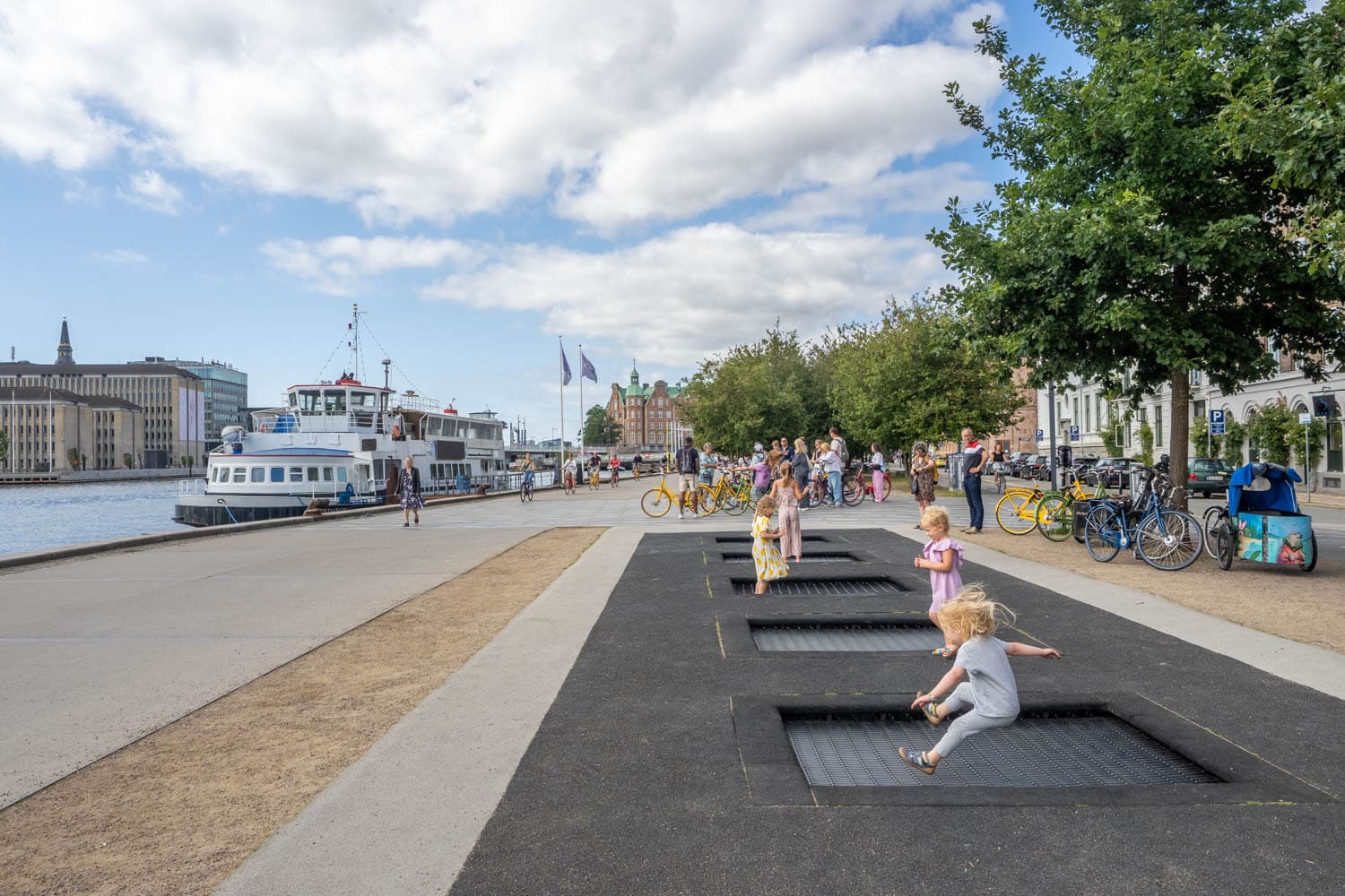 Kopenhagen met kinderen - Trampolines
