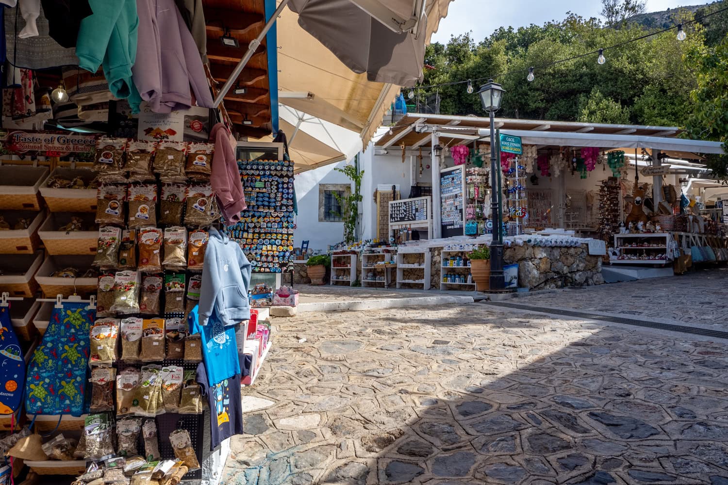 Zia op Kos - Shoppen