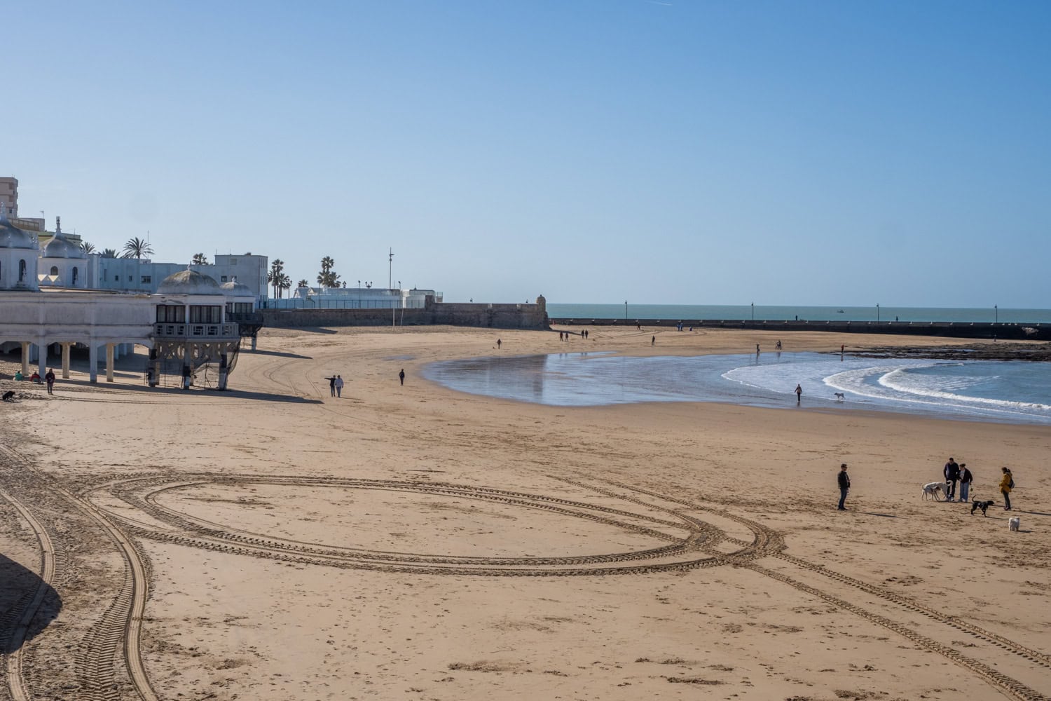 Doen in Cádiz - Playa de la La Caleta