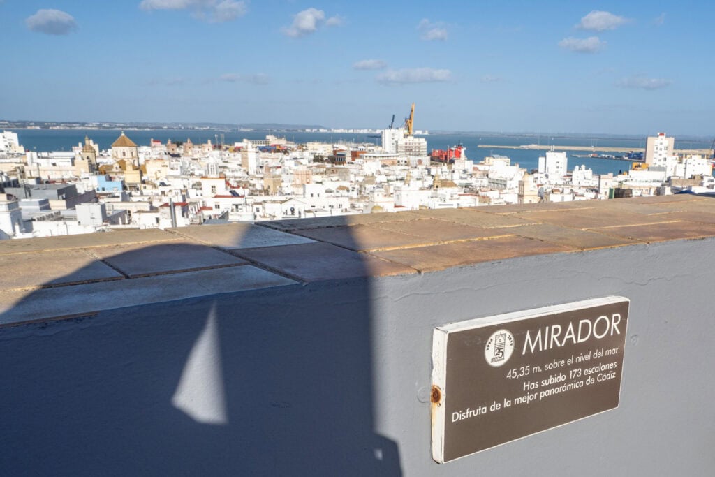 Doen in Cádiz - Uitzicht vanaf Torre Tavira