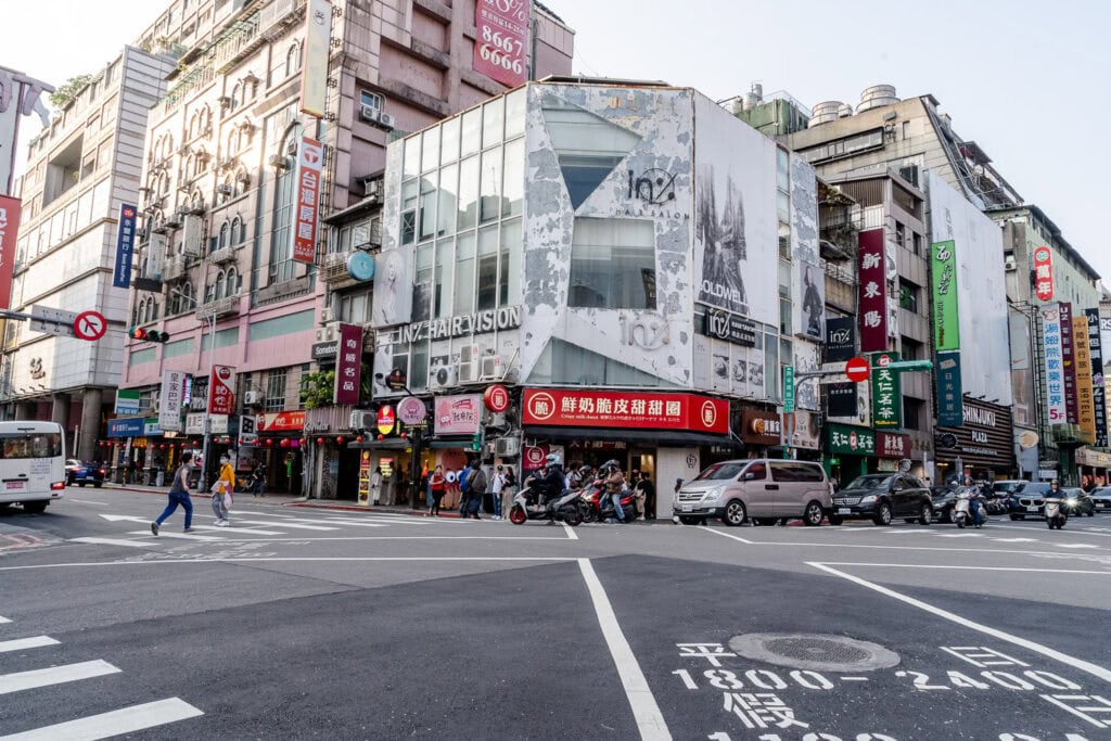 Ximending in Taipei