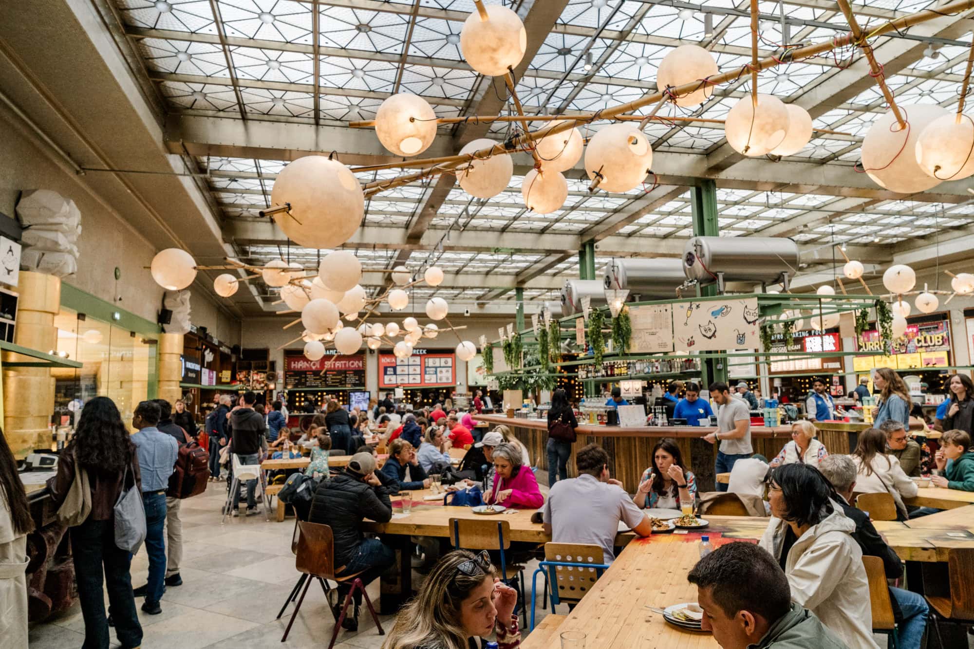 Lekker eten en drinken in Brussel - Wolf Food Market