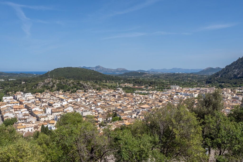 Doen op Mallorca - Pollença uitzicht