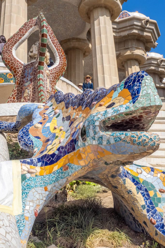 Barcelona in één dag - Park Guëll