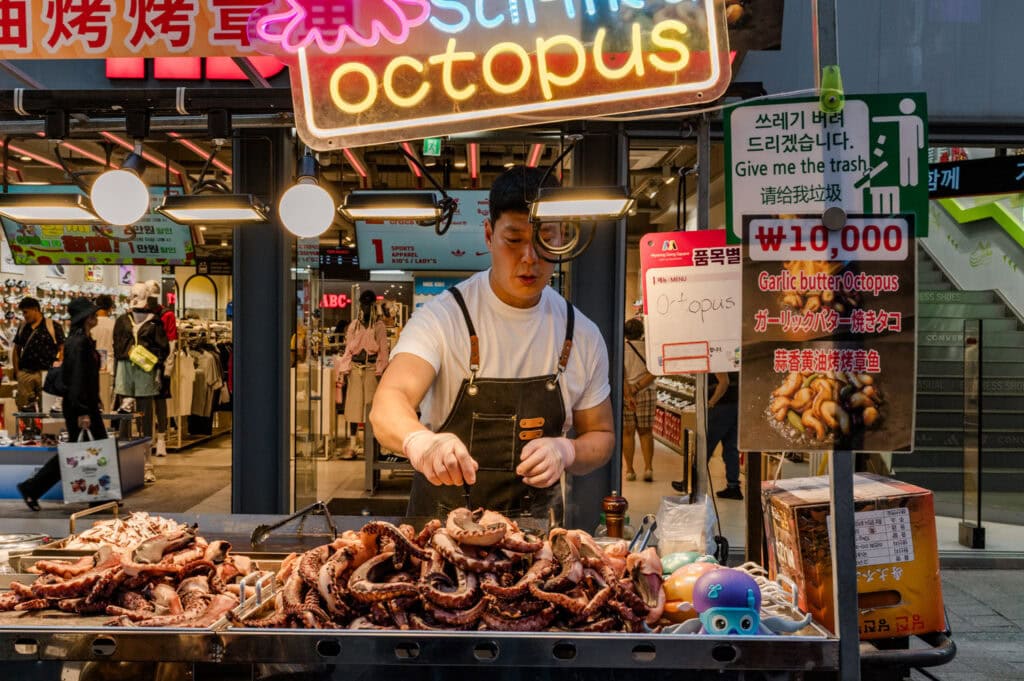 Wat te doen in Seoul - food tour